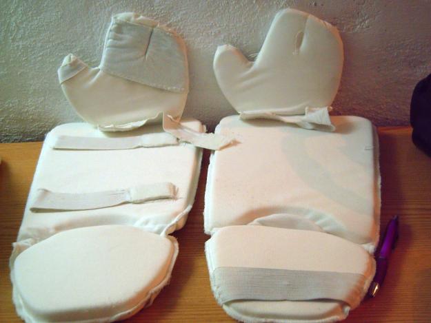 Protectores de karate, judo, taekwondo. . .