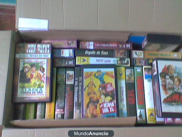 Vendo películas VHS clásicas y familiares