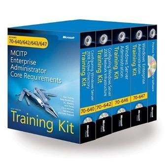 Vendo Self-Paced Training Kit (Exams 70-640, 70-642, 70-643, 70-647): Windows Server® 2008 Enterprise Administrator Core