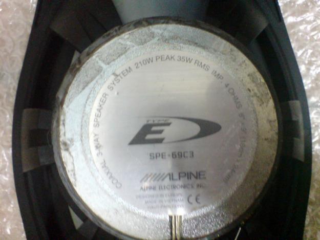 ALTAVOCES ALPINE 6x9 TYPE E SPE-69C3 35W