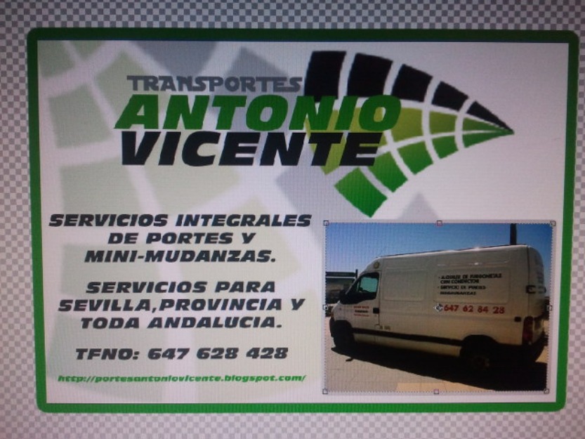 Portes en sevilla.tfno. 647-628-428