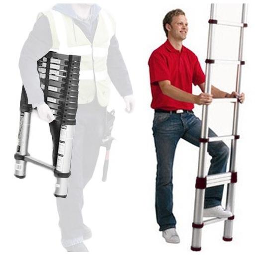 Escalera Telescópica Plegable XXL Ladder