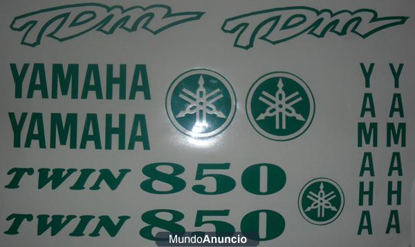 kit pegatina tdm yamaha sticker adhesivo vinilo personalizado