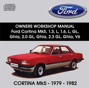 Ford Cortina MK5 Workshop manual 1979-1982