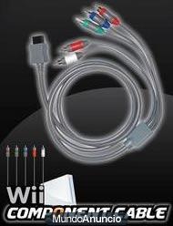 Cable por componentes Wii