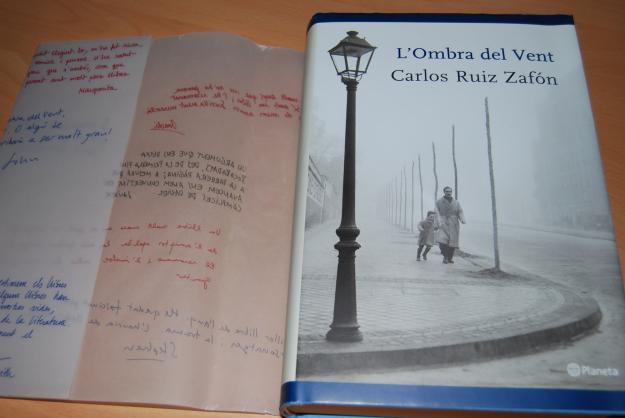 L´OMBRA DEL VENT DE CARLOS RUIZ ZAFÓN