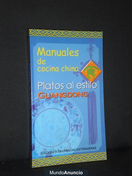 Libro Manual Platos al estilo Guangdong