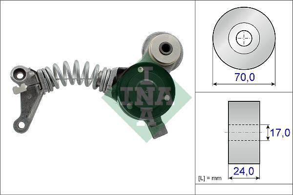 Tensor correa poly v audi a4 8e b6