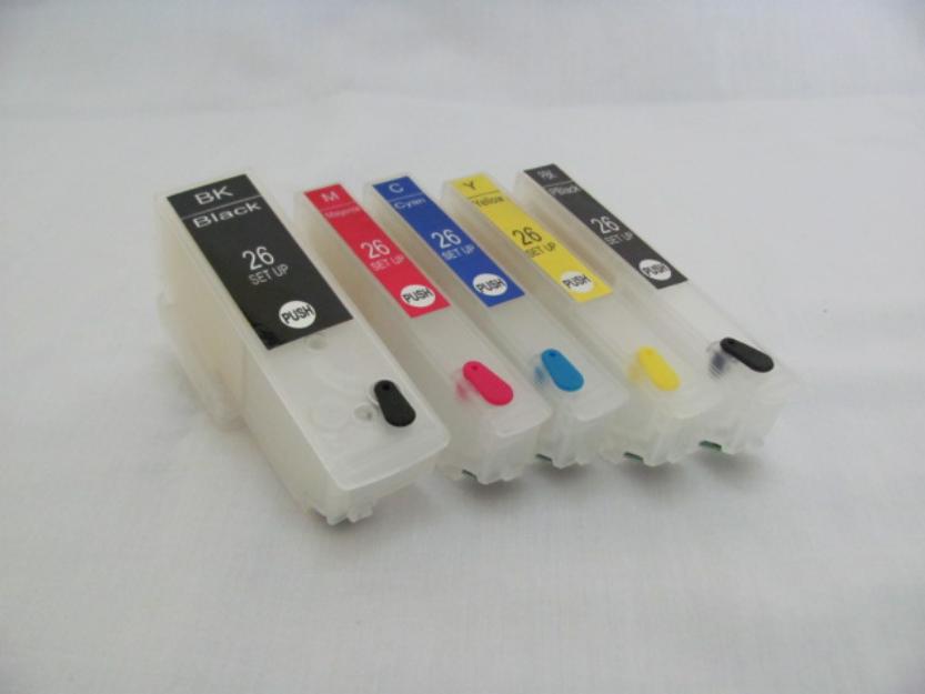 Cartuchos recargables ARC mod. T-26 Epson Serie XP