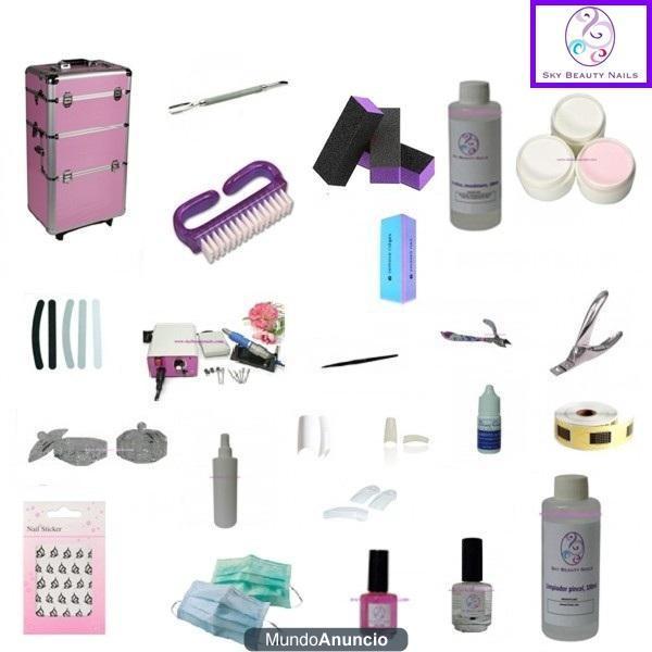 VENTA DE KIT DE UÑAS GEL Y ACRÍLICO ECONÓMICO NUEVO. TORNO LÁMPARA UÑAS GEL. PRODUCTOS UÑAS DECORACIÓN ECONÓMICOS. PRODU