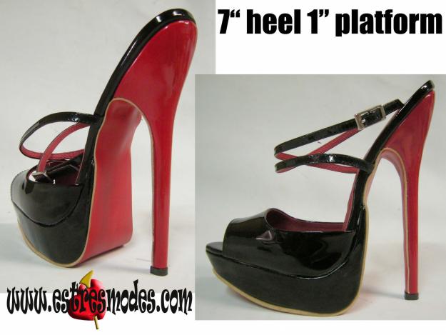 Sandalias de plataforma en tallas 44, platform sandals with stiletto in size 44