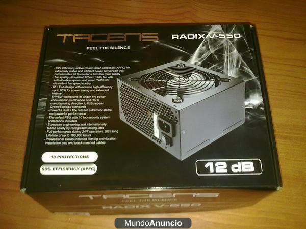 Tacens Radix V-550W Fuente de Alimentacion