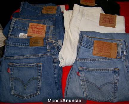 Vaqueros Levis varios Modelos y Tallas Segunda Mano