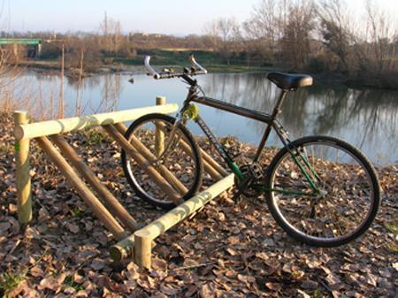 APARCABICIS RUSTICO MADERA NACIONAL FABRICADO EN ESPAÑA