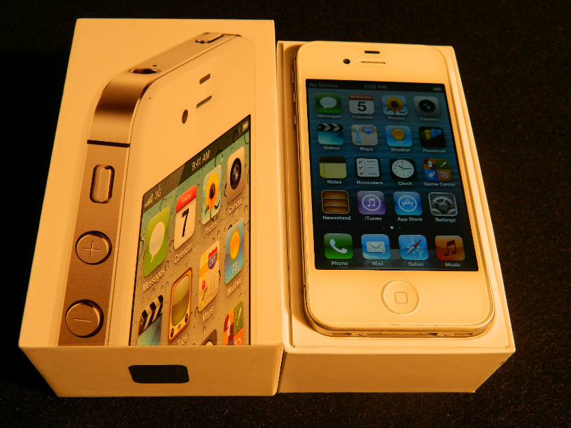 Iphone 4s blanco 16gb libre de fabrica