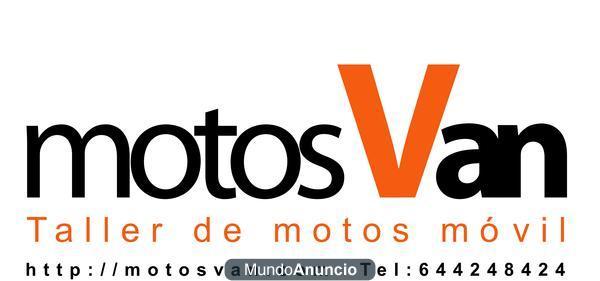 MOTOSVAN, taller de motos móvil