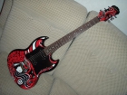 Vendo Guitarra EPIPHONE SG EMILY THE STRANGE + funda - mejor precio | unprecio.es