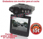 Camara color grabadora para vehiculo coche con monitor en color - mejor precio | unprecio.es