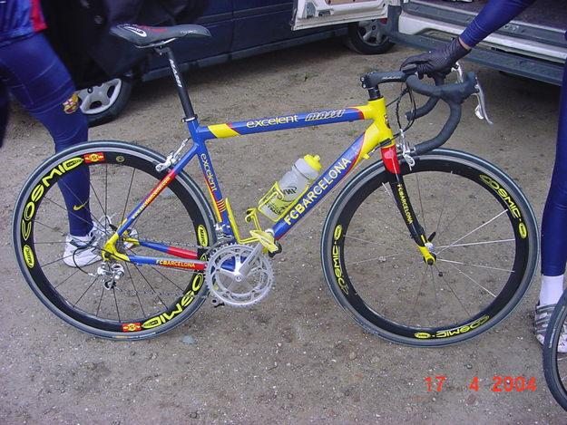 Bici carretera Massi del equipo ciclista del BARÇA