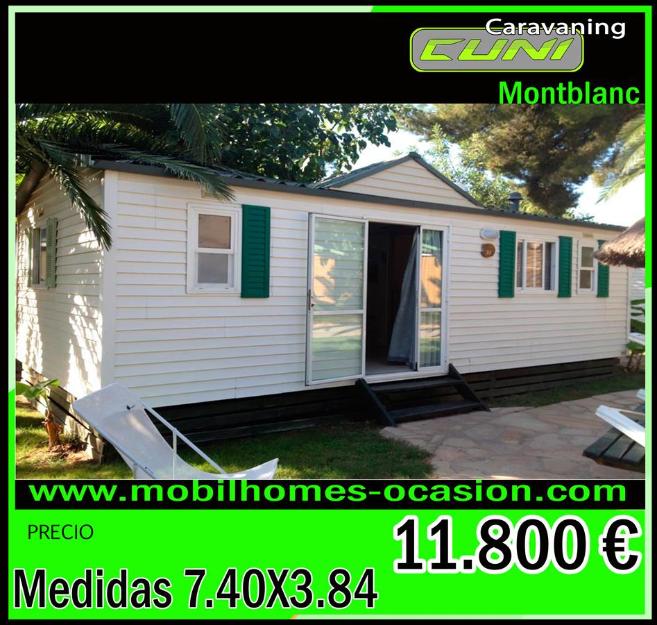 Mobilhome prefabricado en ocasion barato SUN ROLLER 7.40x3.80