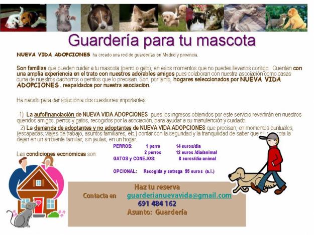 -----------------------   GUARDERIA    PARA    TUS    MASCOTAS ---------------------------