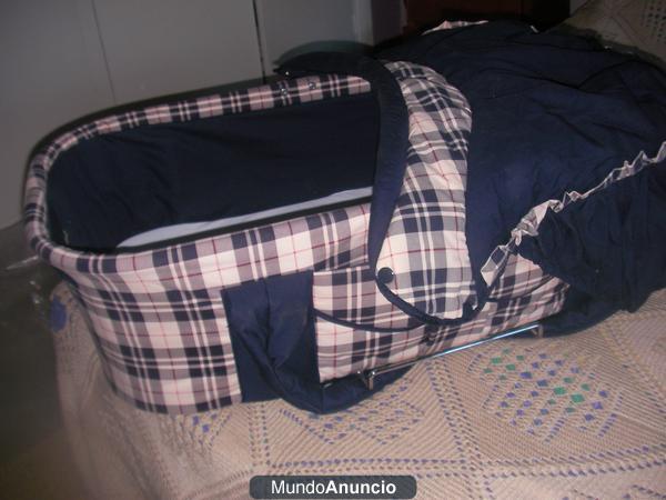 Vendo Cuna, Trona y Carrito de bebe