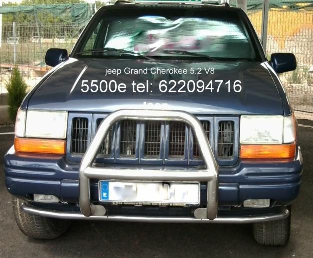 Jeep grand cherokee 5.2 . v8.quadratrack. automático. perfecto estado