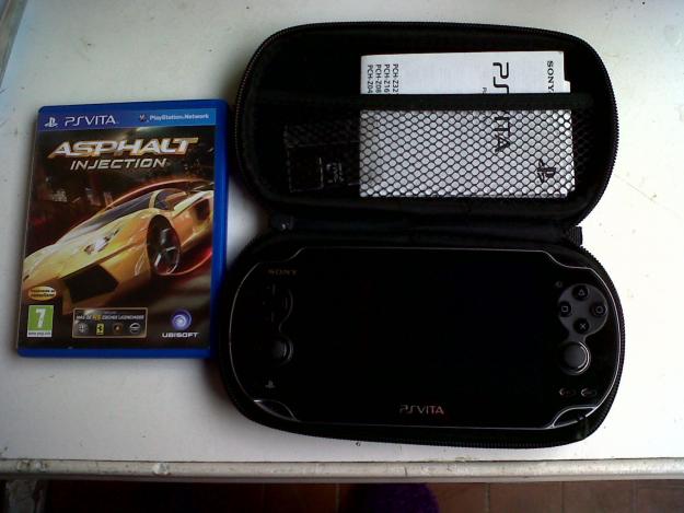 Ps vita + juego + memoria 4gb