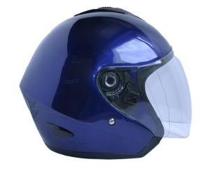 Casco Jet Azul Marino