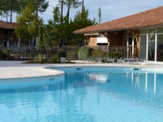 Apartamento en chalet : 4/5 personas - piscina - parentis en born  landas  aquitania  francia