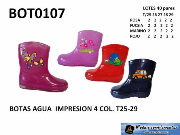 Botas de Agua y Lluvia para niños