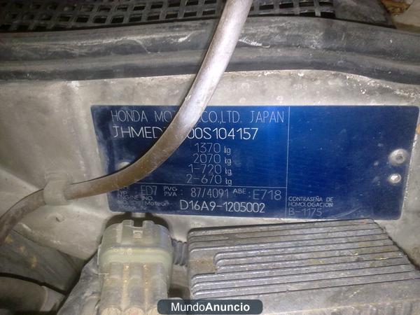 honda civic d16a9 buen estado