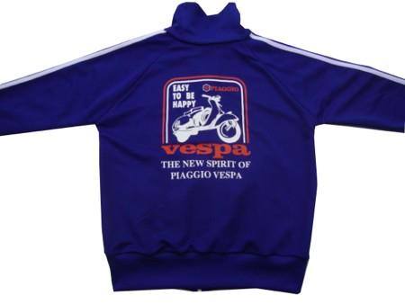 SUDADERA VESPA AZUL BLANCO