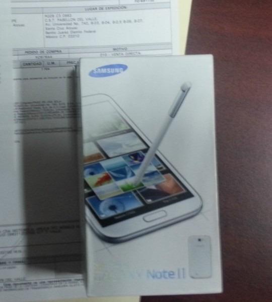 Galaxy Note 2 Gt-n7100 ``Factura``