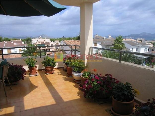 Atico con vistas al mar en Can Picafort Mallorca en venta