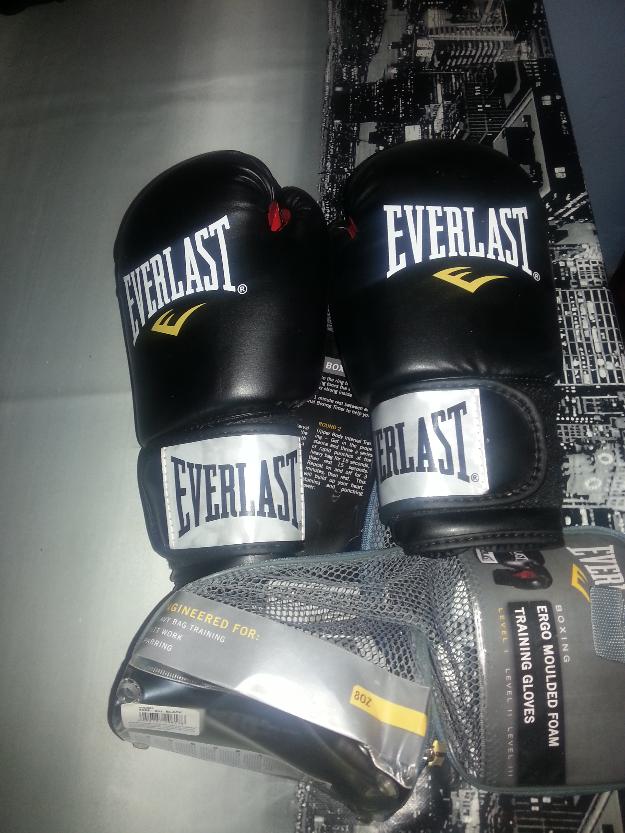 Guantes de boxeo: ergo foam everlast 8oz (nuevo)