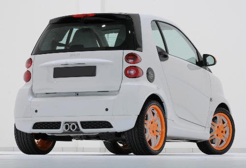 Difusor Trasero Smart Fortwo 451 BRABUS