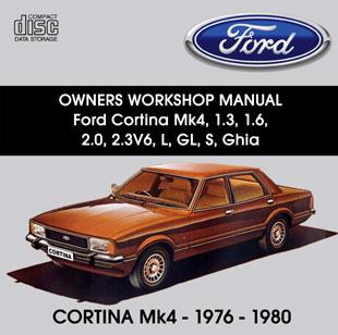 Ford Cortina MK4 Workshop manual 1976-1980