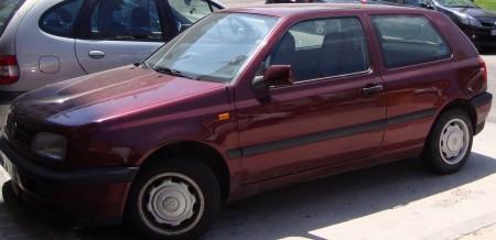 Volkswagen Golf 18 i en MADRID