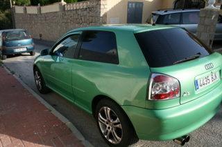 VENDO AUDI A-3 EN MUY BUEN ESTADO,VERDE ESMERALDA METALIZADO,118.000 KM...¡¡¡OCASION¡¡¡