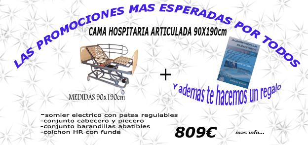 Cama hospitalaria completa