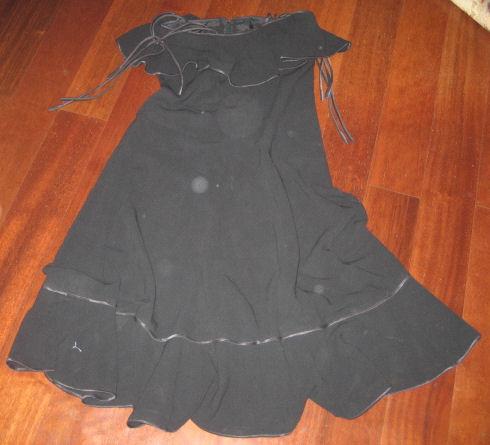 Vestido de fiesta negro