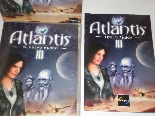 ATLANTIS III EL NUEVO MUNDO - PARA PC- ESPAÑOL EDICION CAJA CARTON