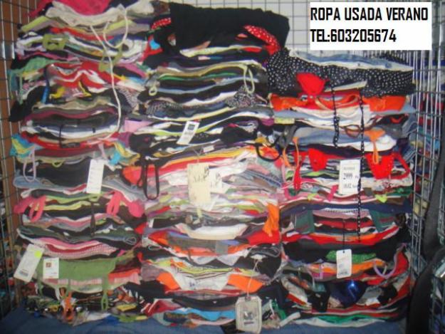 ROPA USADA:TE GARANTIZAMOS ,SI NO TE GUSTA LA ROPA TE VOLVEREMOS TÚ DINERO.