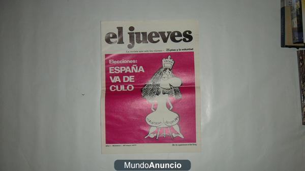 Revista El Jueves Nº1