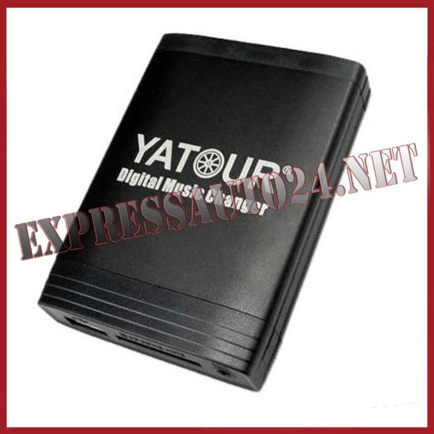 Cargador yatour usb sd aux mp3 auris cd