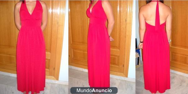 vestido rojo Corte Ingles