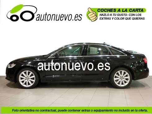 Audi A6 Berlina 2.0 Tdi 177cv 6vel. Blanco Ibis ó Negro Brillante. Nuevo. Nacional.