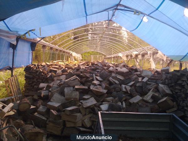 Leña seca de Roble y Haya a Domicilio