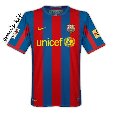 Equipacion f.c. barcelona 09/10